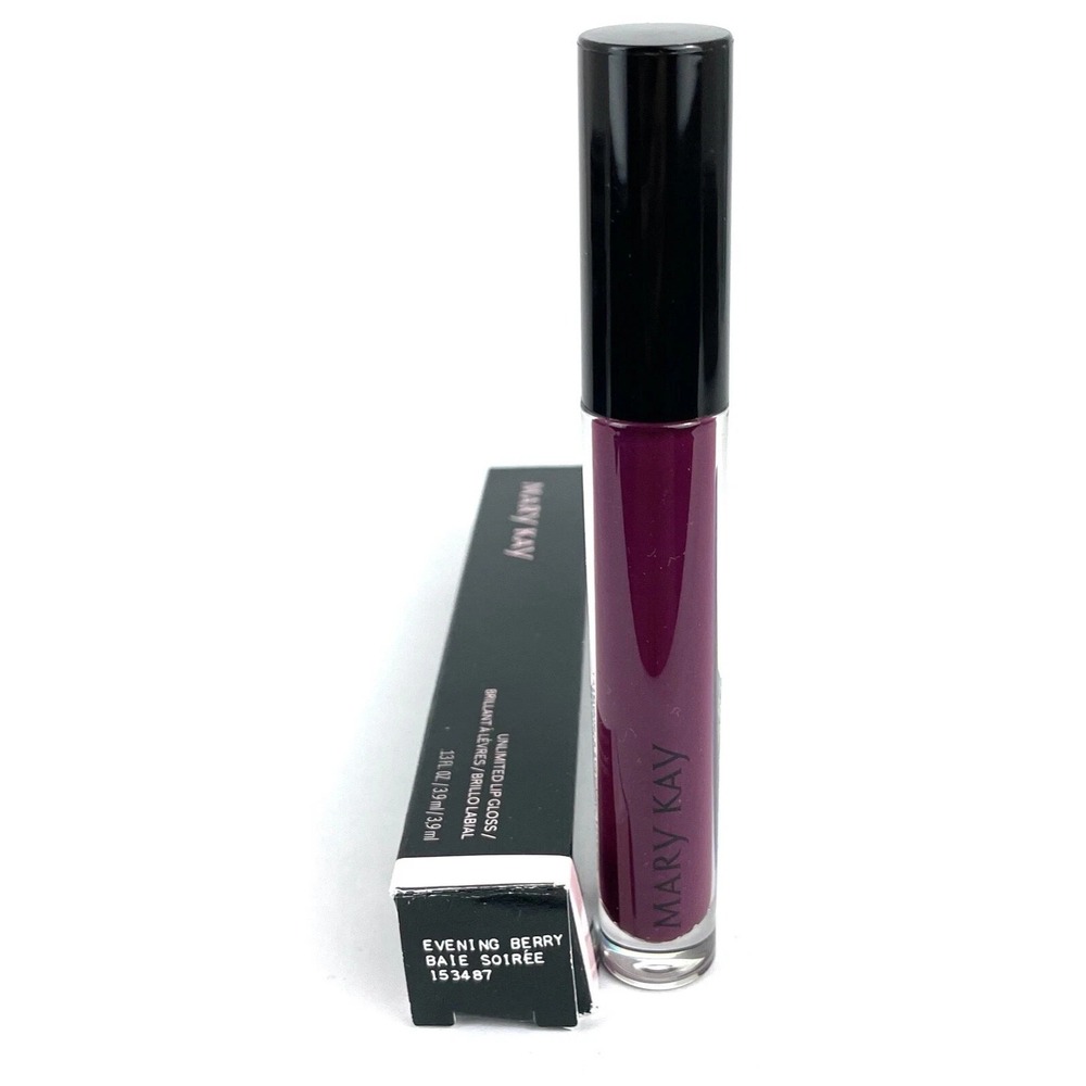 Mary Kay Unlimited Lip Gloss EVENING BERRY NEW in Box